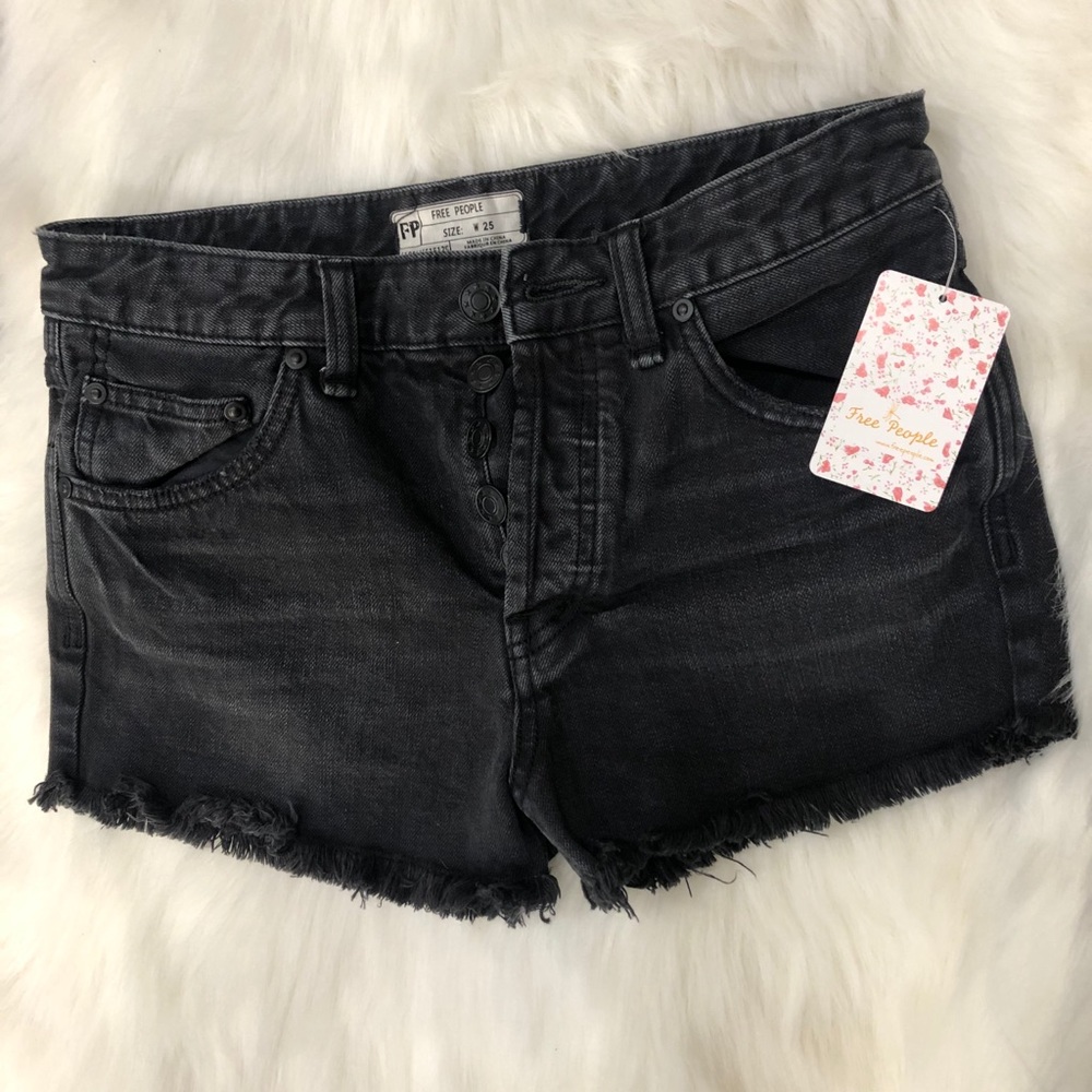 Free people mid / high waisted shorts